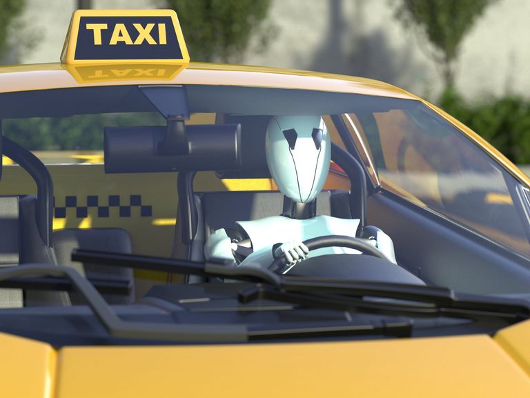 Selvkørende biler - robotstyret taxa