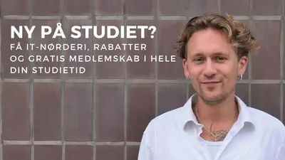Er du ny på studiet?